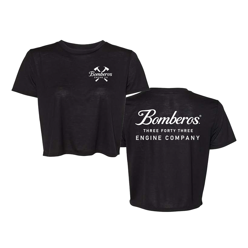 Bomberos Three Forty Three - Womens Crop Tee