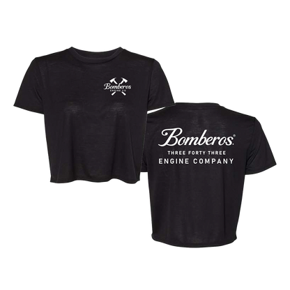 Bomberos Three Forty Three - Womens Crop Tee