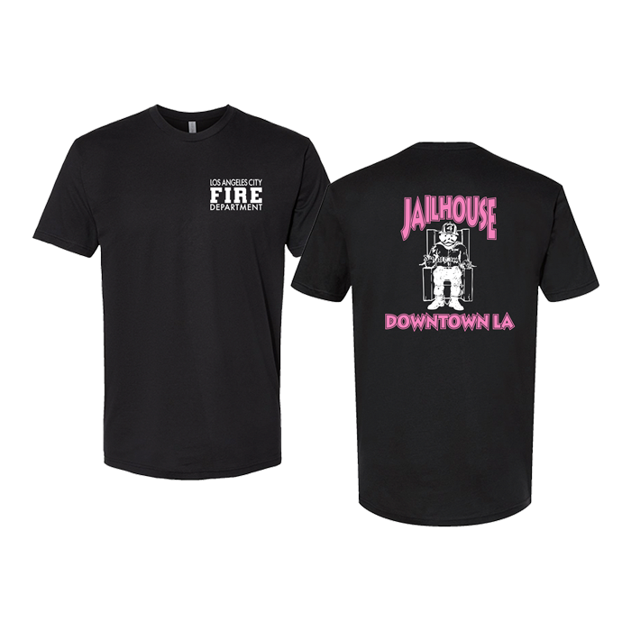 LAFD JAILHOUSE DTLA Cancer Awareness - Tee