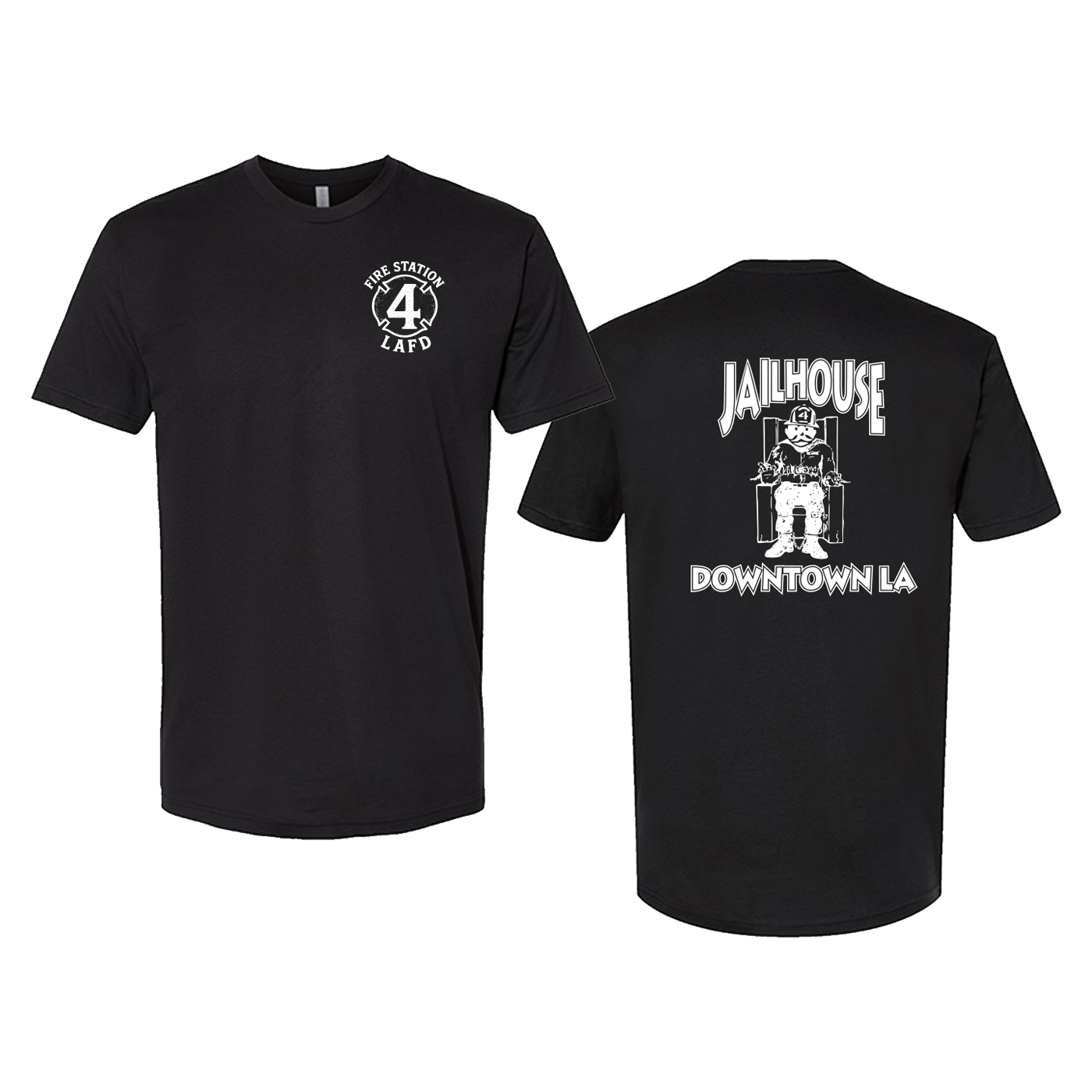 Adult Tee - LAFD JAILHOUSE DTLA