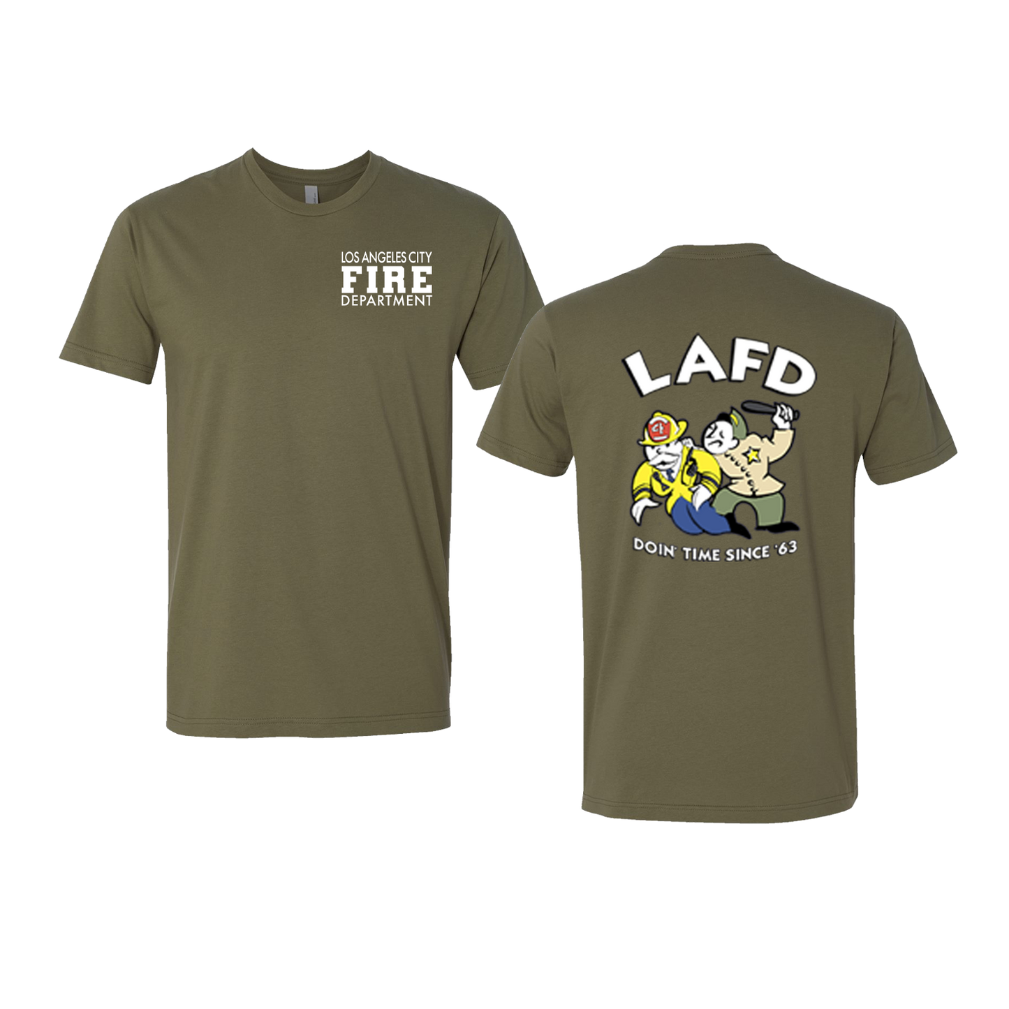 DOIN' TIME SINCE '63 - LAFD Tee