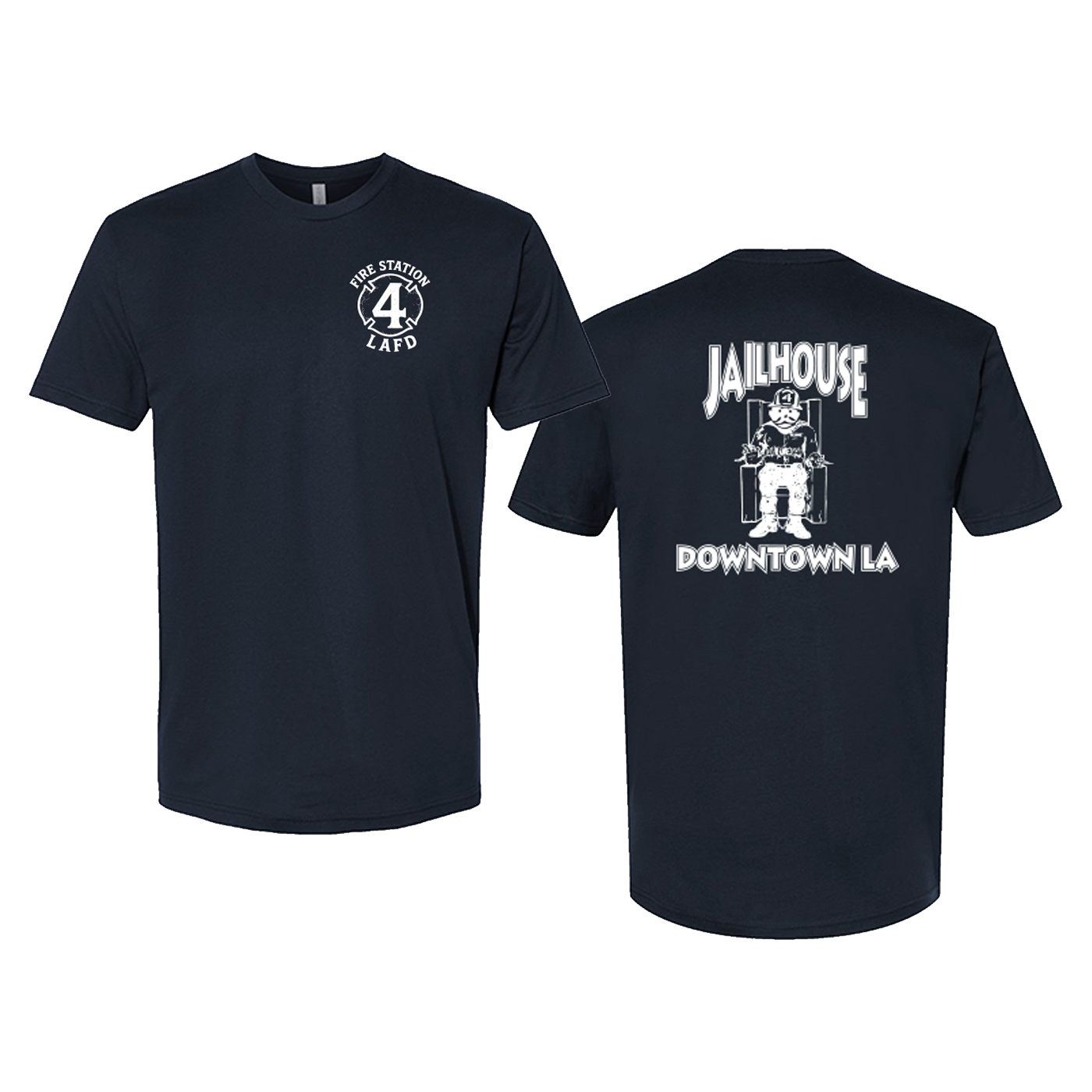 Adult Tee - LAFD JAILHOUSE DTLA