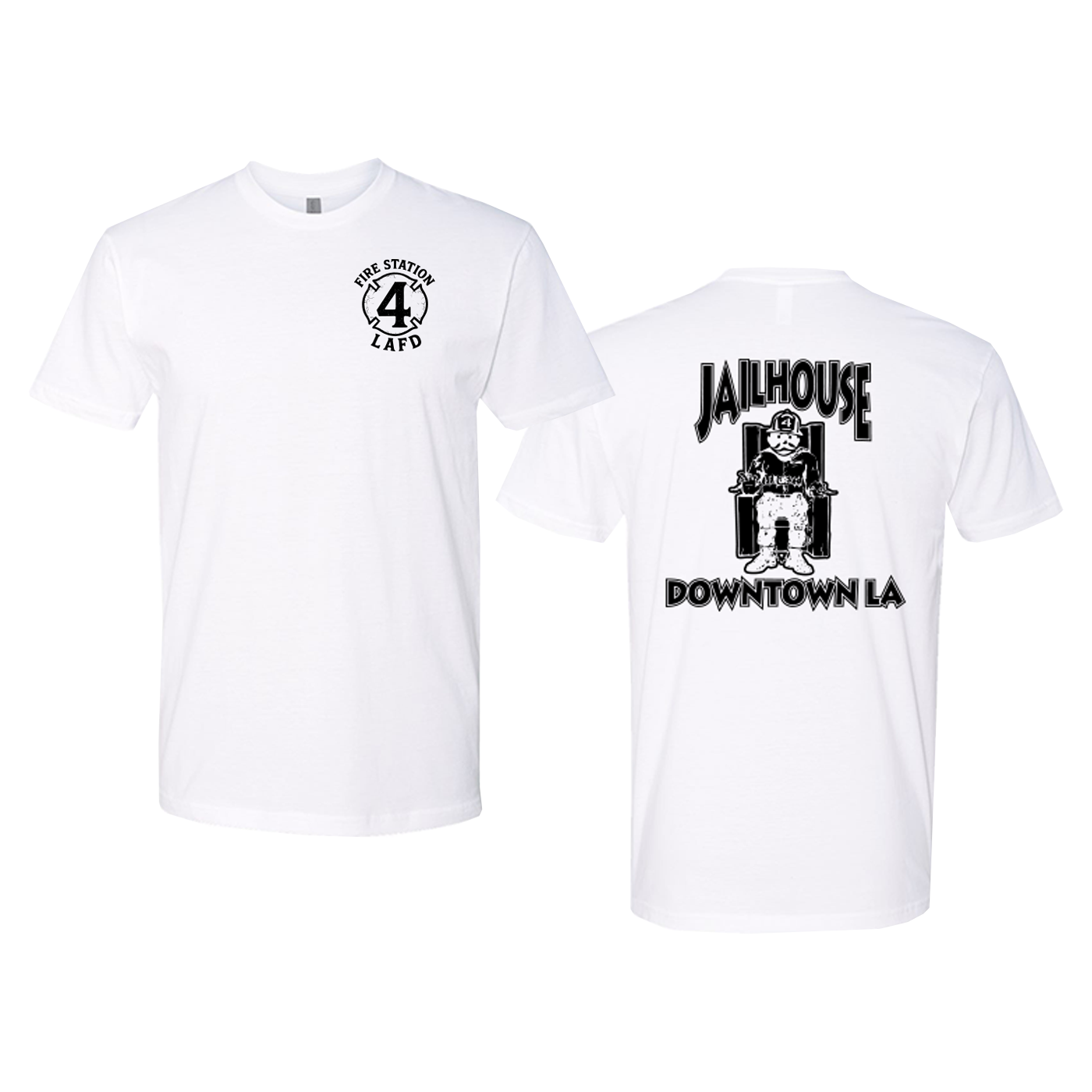 Adult Tee - LAFD JAILHOUSE DTLA