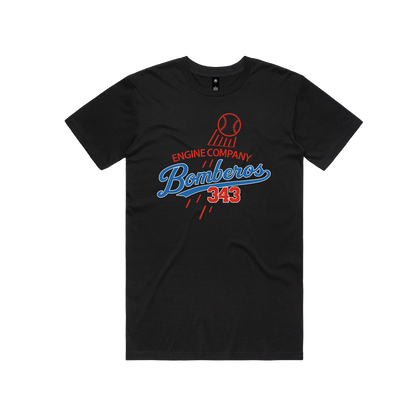 Bomberos 343 Dodgers Logo - Tee