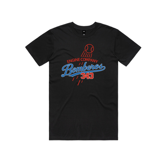 Bomberos 343 Dodgers Logo - Tee