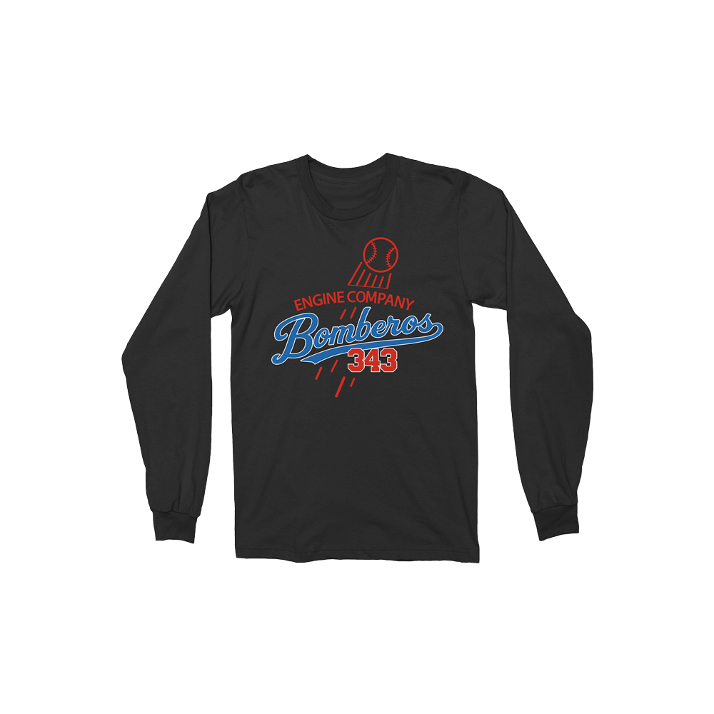 Bomberos 343 Dodgers Logo - Long Sleeve Tee