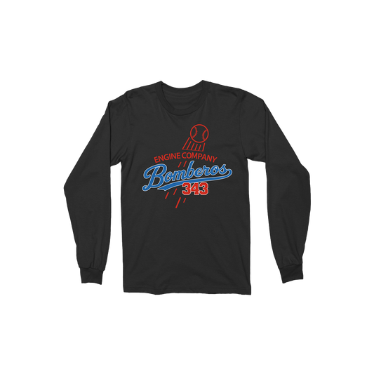 Bomberos 343 Dodgers Logo - Long Sleeve Tee