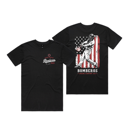 Bomberos 343 - USA Dodgers Swing Tee