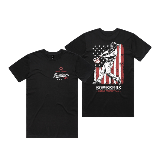 Bomberos 343 - USA Dodgers Swing Tee