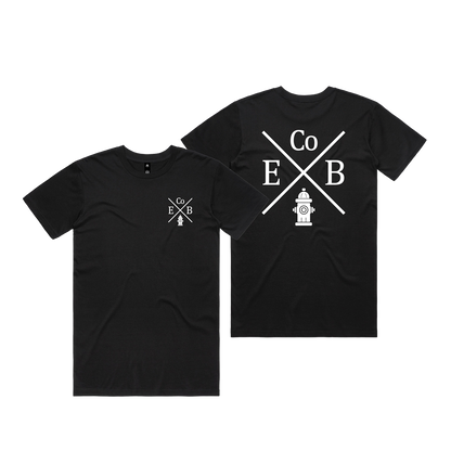 Bomberos 343 - Crossed E-CO-B Tee