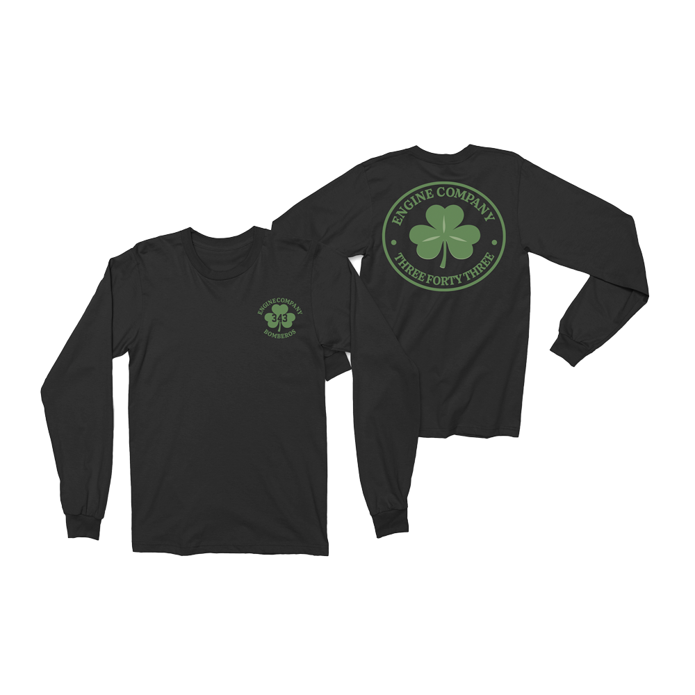 Bomberos 343 Shamrock - Longe Sleeve Tee