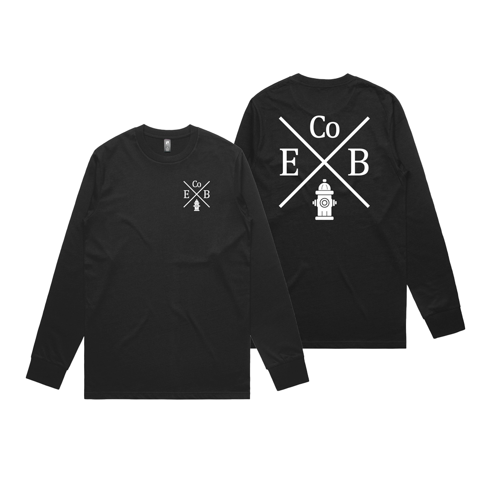 Bomberos 343 - Crossed E-CO-B L/S Tee