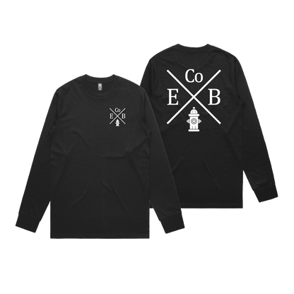 Bomberos 343 - Crossed E-CO-B L/S Tee