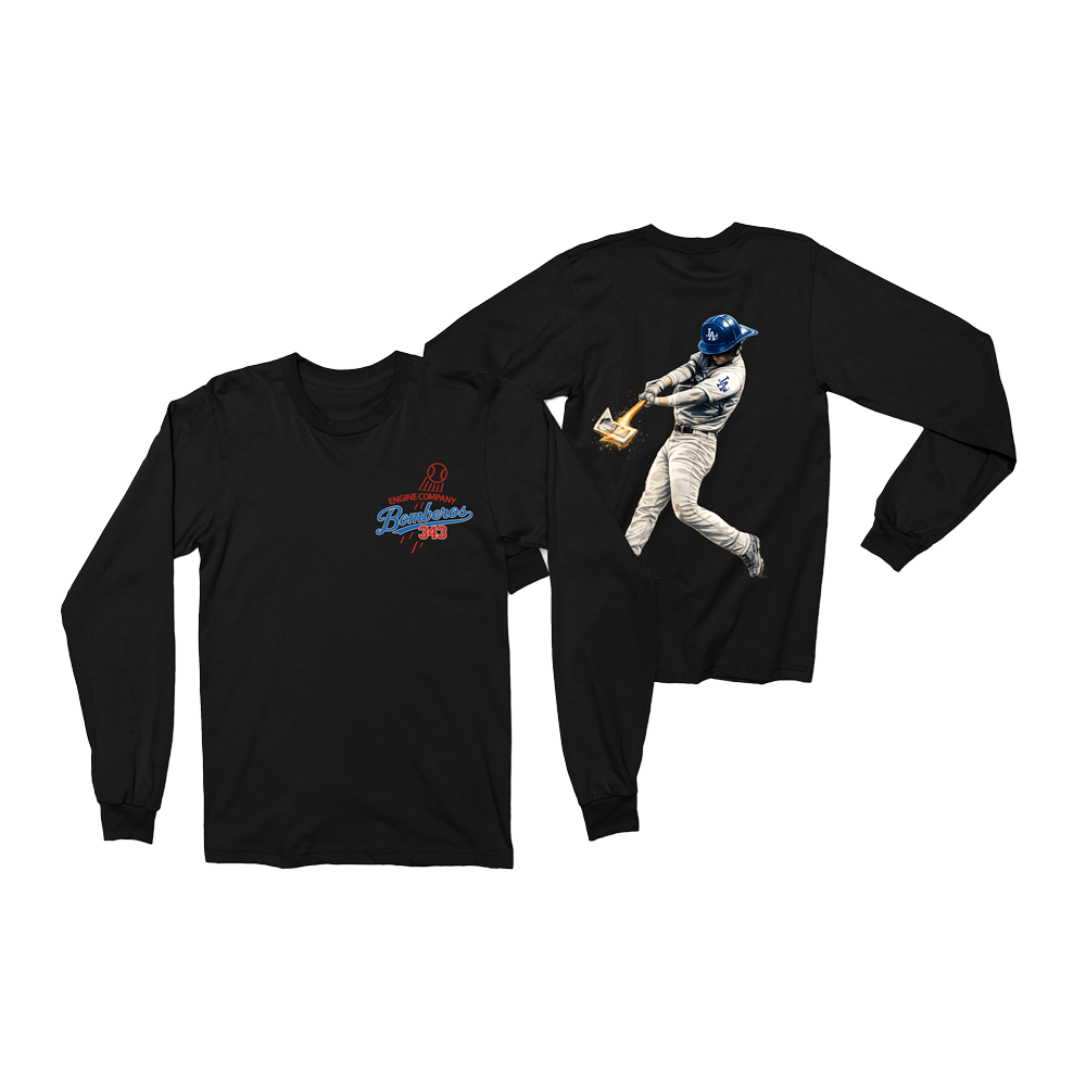Bomberos 343 Dodgers Swing - Long Sleeve Tee