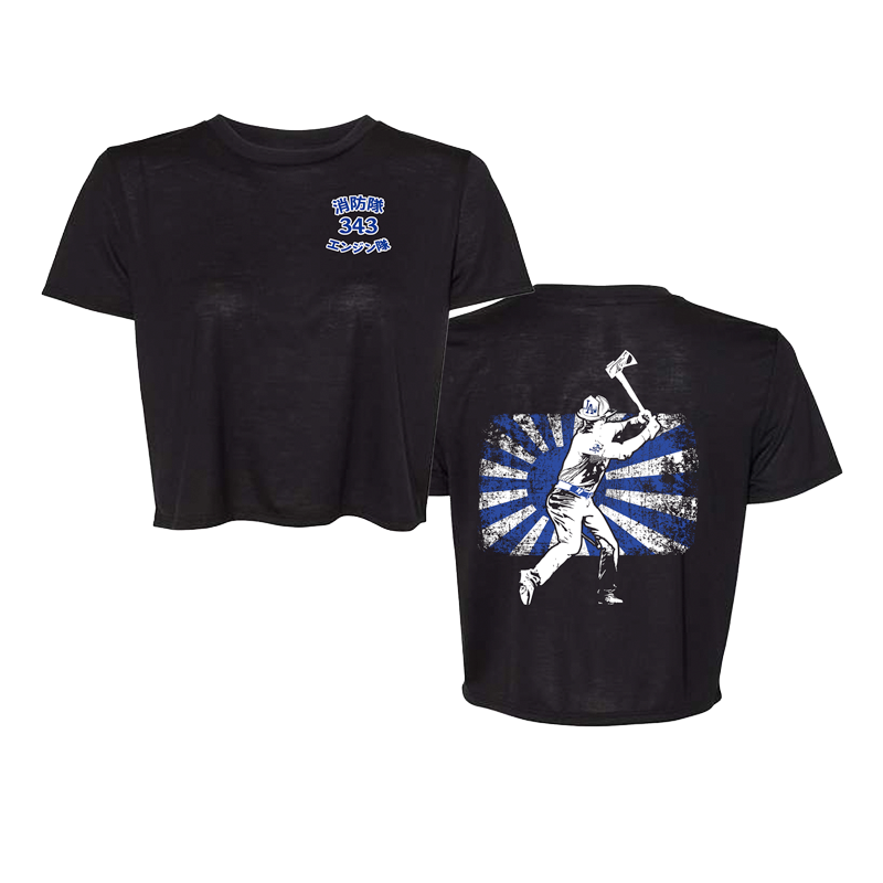 Bomberos 343 - Ohtani Womens Crop Tee