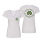 Bomberos 343 - Shamrock Women's V-Neck Tee